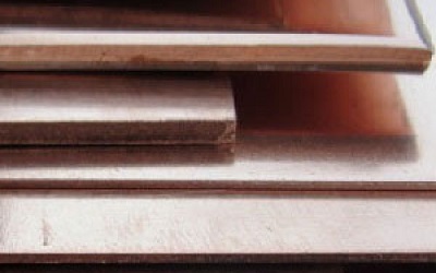 Медный лист 2.0х600х1500 М1м